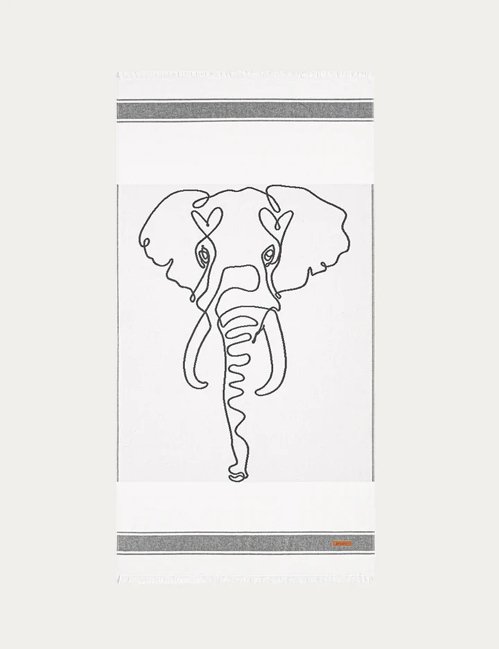 AD hotelska oprema Ručnik za plažu Elephant slika proizvoda