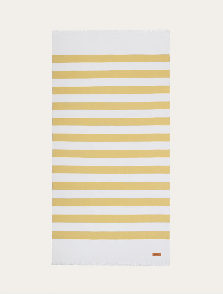 Ručnik za plažu CN Mustard 180 x 180 cm