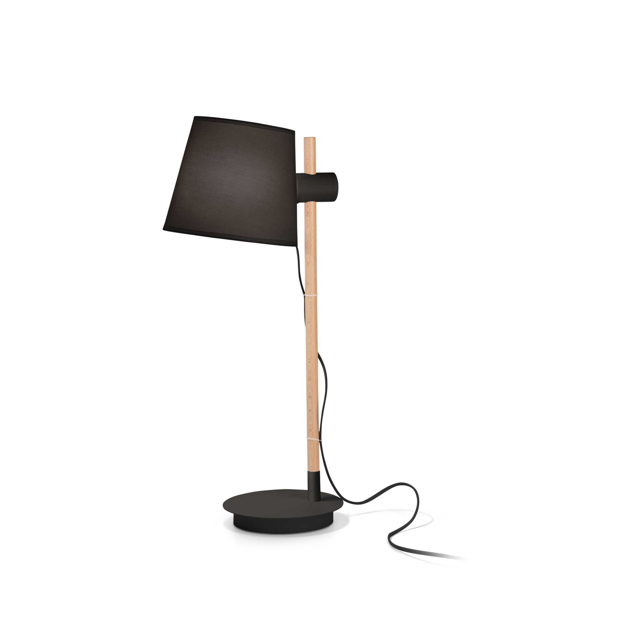 AD hotelska oprema Stolna lampa Axel tl1- Crna slika proizvoda