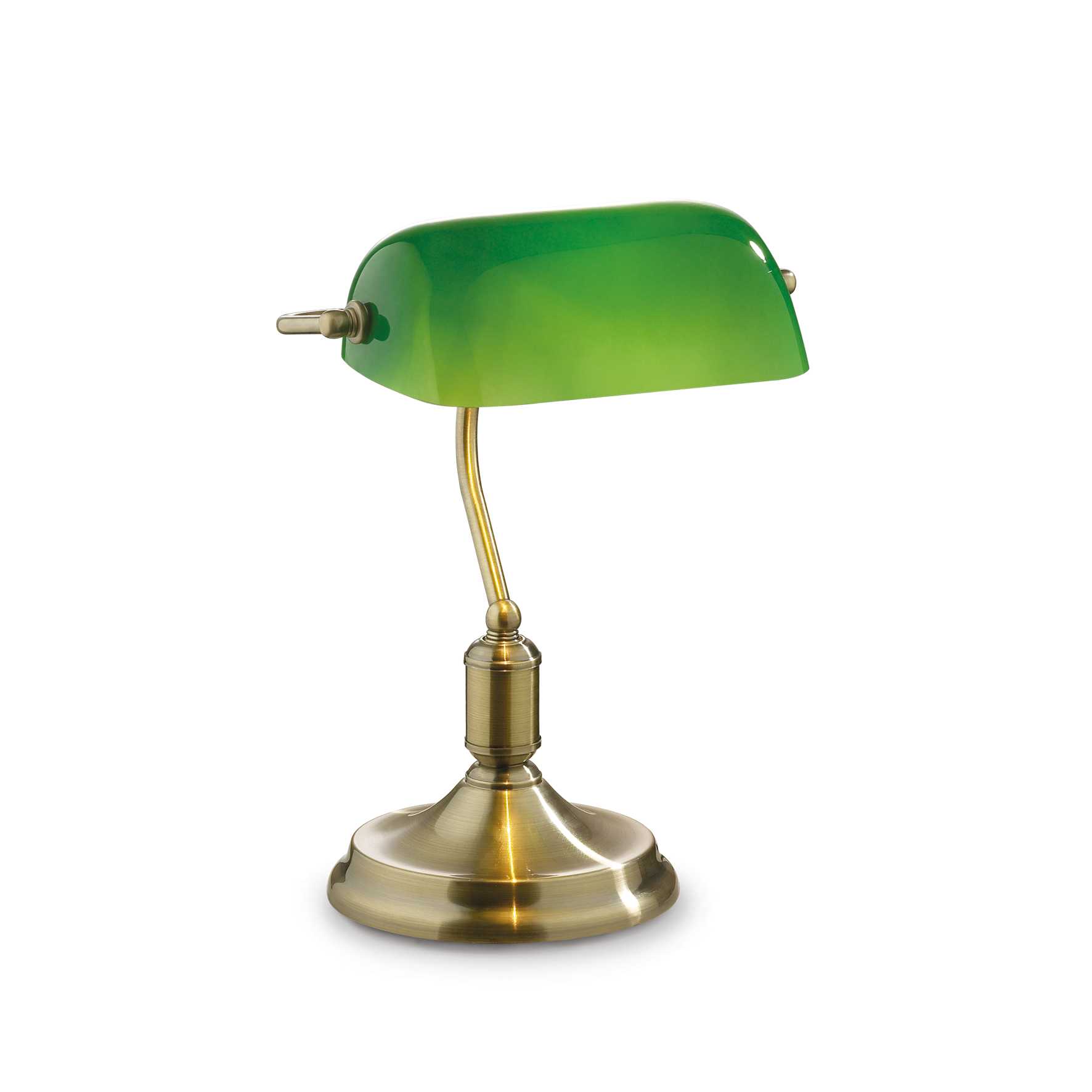 AD hotelska oprema Stolna lampa Lawyer tl1- Antikni mesing slika proizvoda