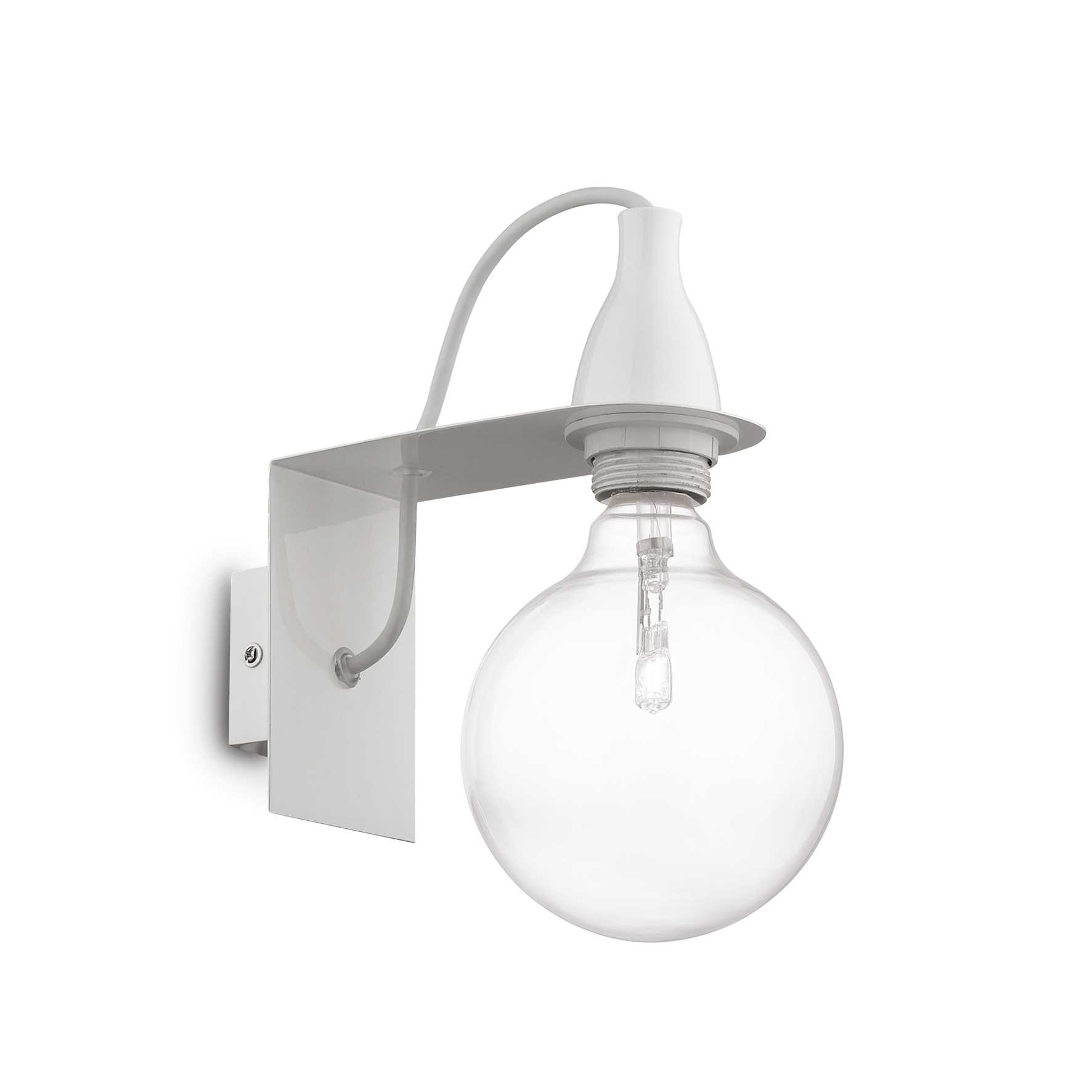 AD hotelska oprema Zidna lampa Minimal ap- Bijela slika proizvoda