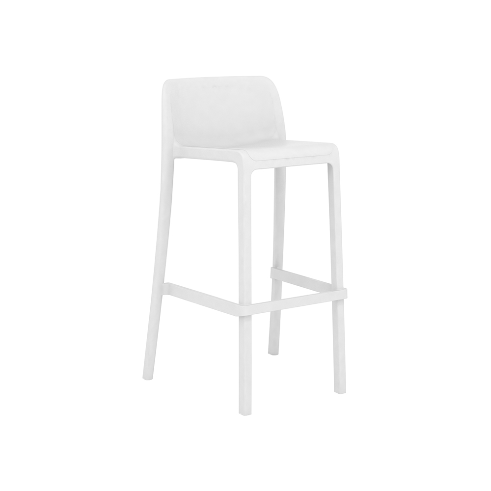 AD hotelska oprema Barska stolica 07 - Bijele boje slika proizvoda