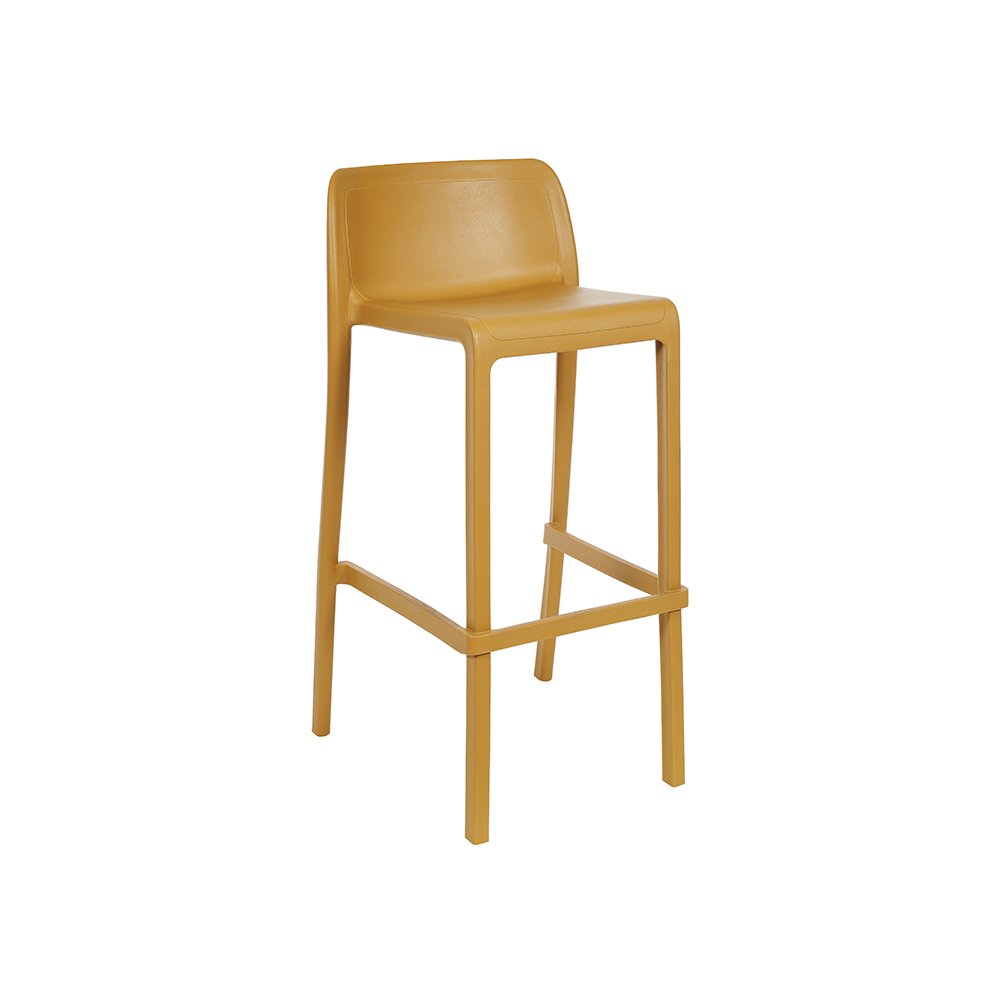 AD hotelska oprema Barska stolica 07 - Mustard boje slika proizvoda
