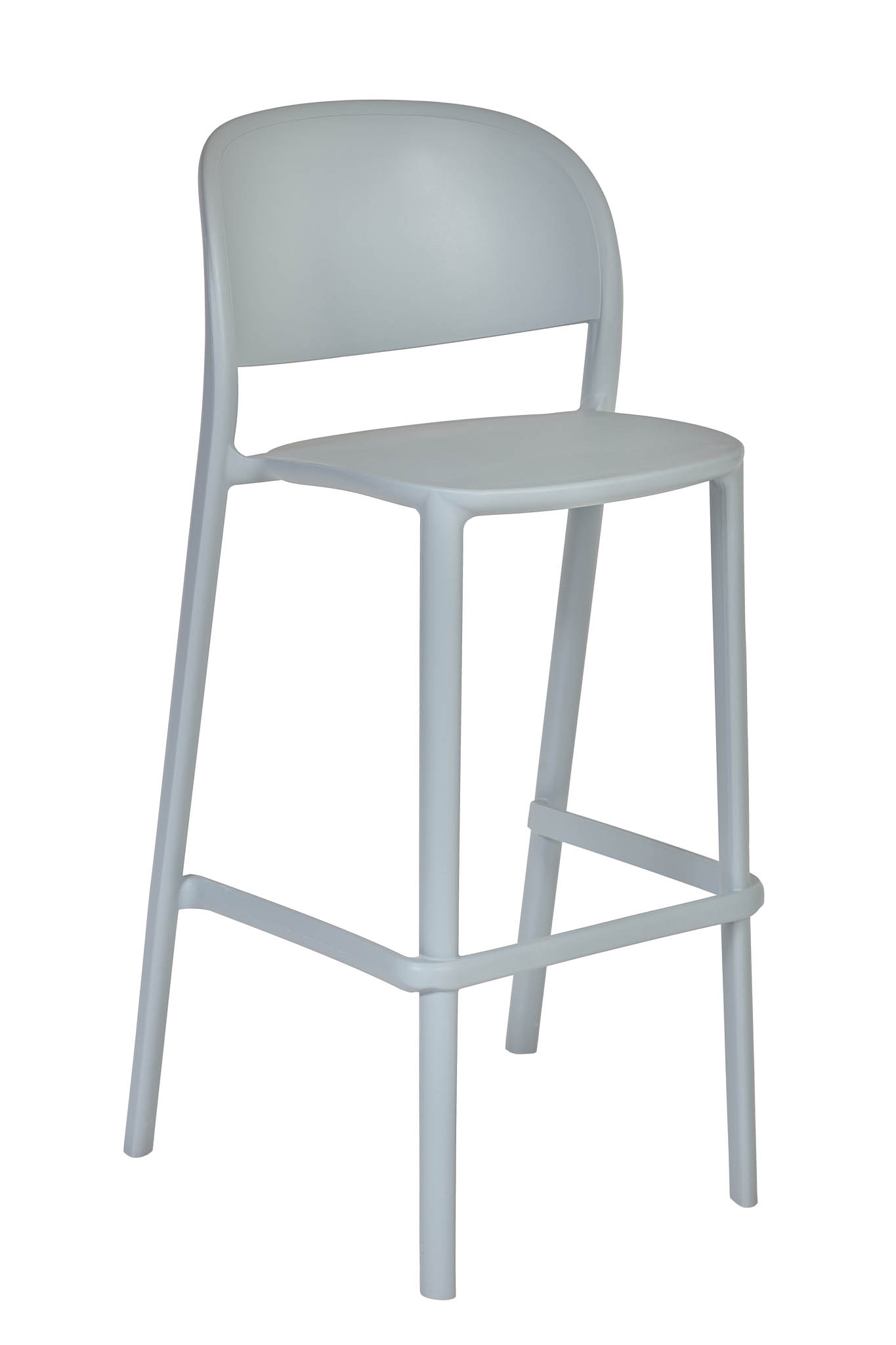 AD hotelska oprema Barska stolica 01 - Blue grey boje slika proizvoda