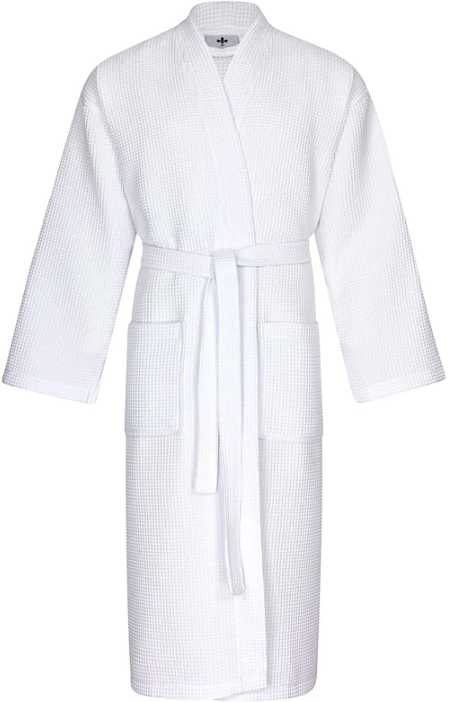 Ogrtač Kimono tip 900 250g waffle – Bijele boje XL veličina