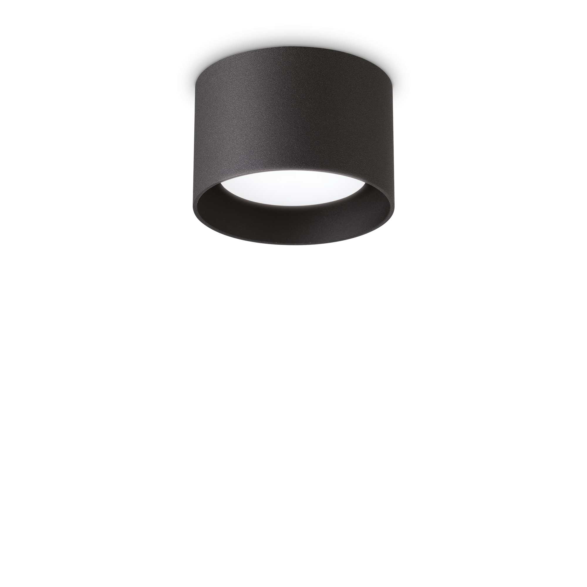 AD hotelska oprema Stropna lampa Spike pl1- okrugla crna slika proizvoda