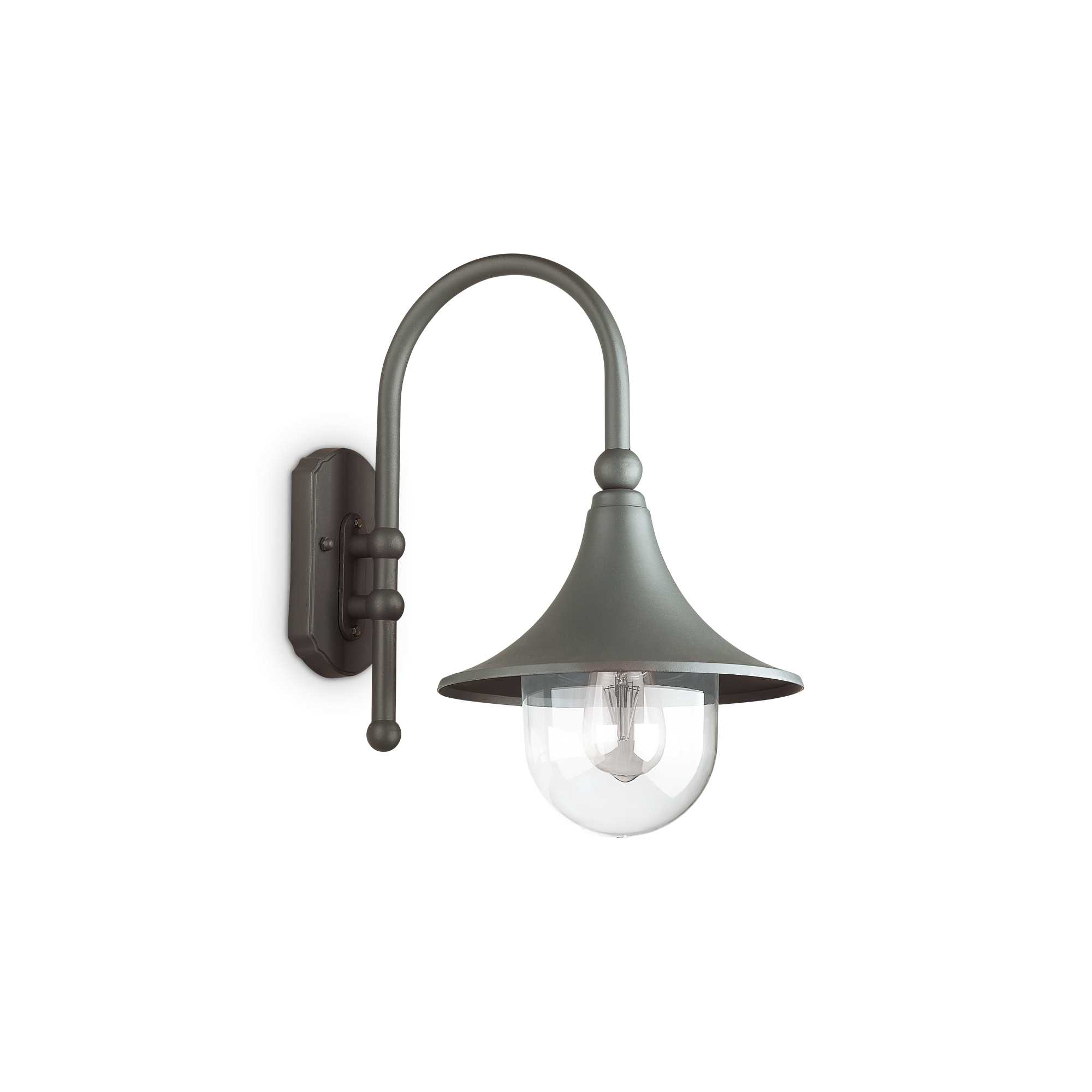 AD hotelska oprema Vanjska zidna lampa Cima ap1- Antracit slika proizvoda