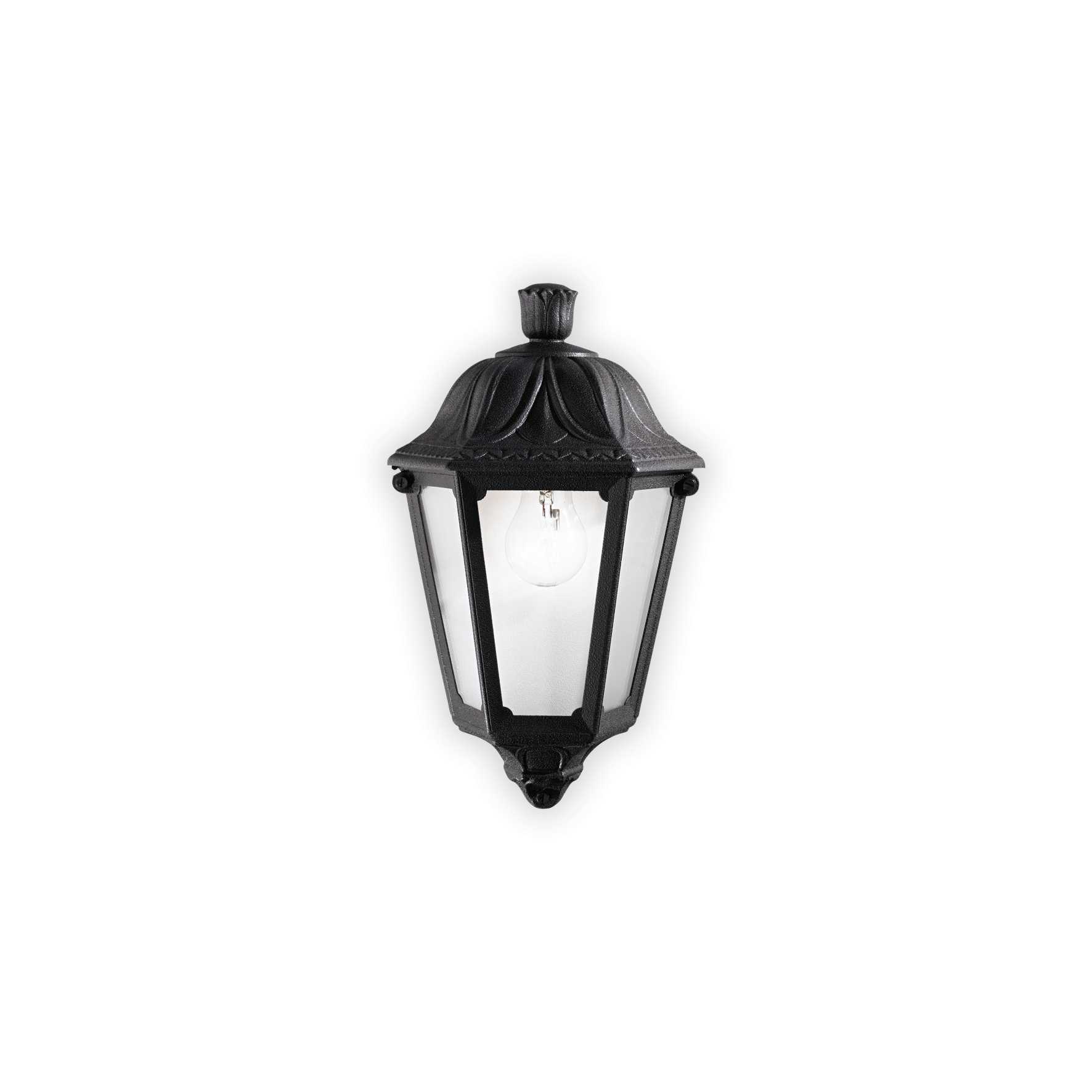 AD hotelska oprema Vanjska zidna lampa Dafne ap1 (mala)- Crne boje slika proizvoda