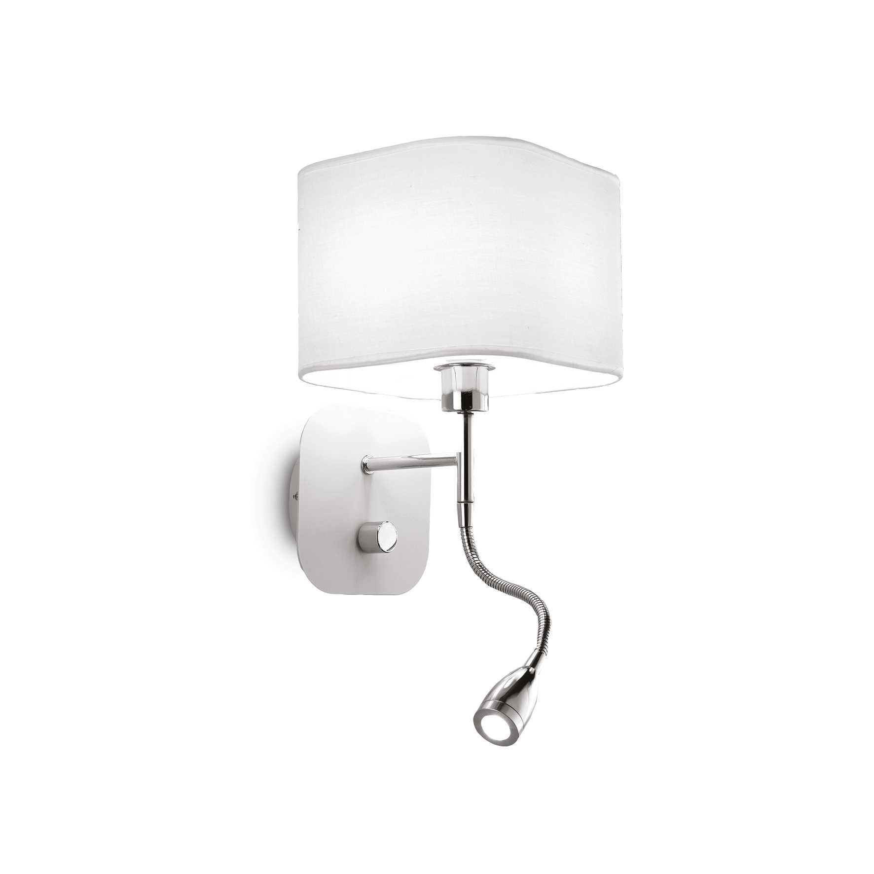 AD hotelska oprema Zidna lampa Holiday ap2- Bijele boje slika proizvoda