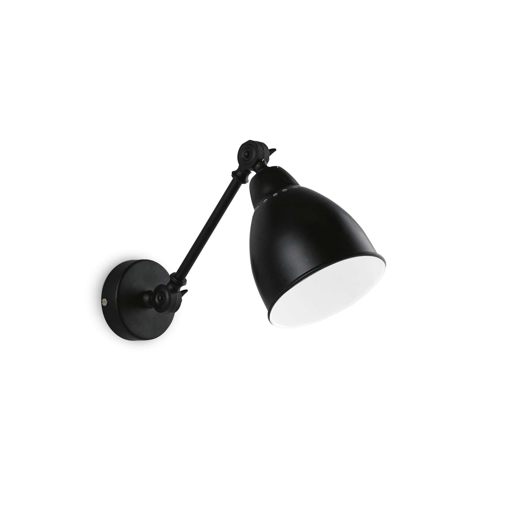 AD hotelska oprema Zidna lampa Newton ap1- Crne boje slika proizvoda