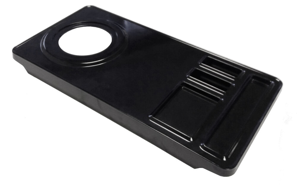 AD hotelska oprema Pladanj Maestro crni s rupom product image