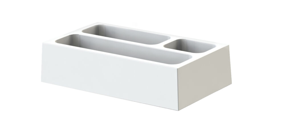 AD hotelska oprema Orkestar držač za vrećice Bijele boje product image