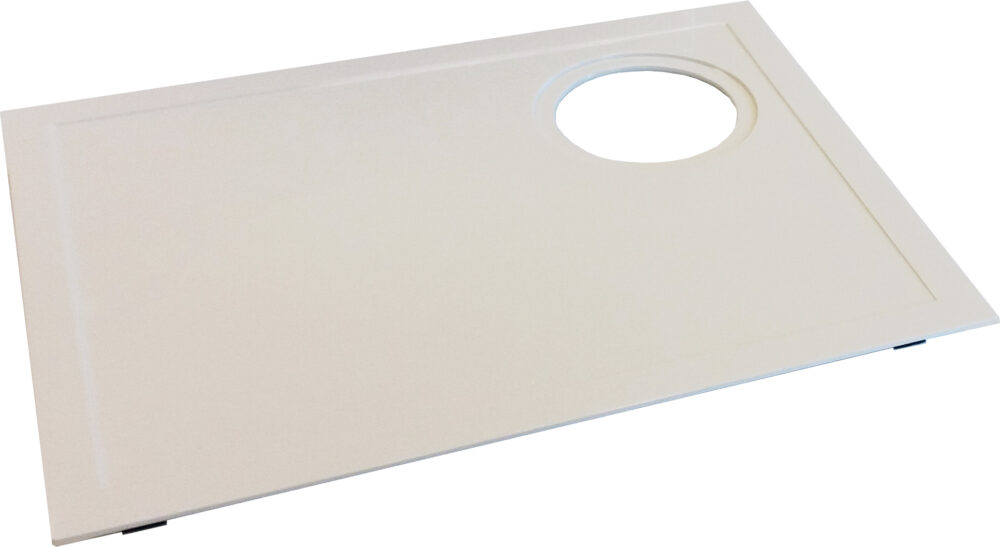 AD hotelska oprema ZenLine glavna ladica s rupom u boji slonovače product image