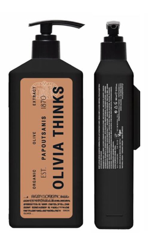 AD hotelska oprema OLIVIA THINKS LOSION ZA TIJELO 360ML slika proizvoda